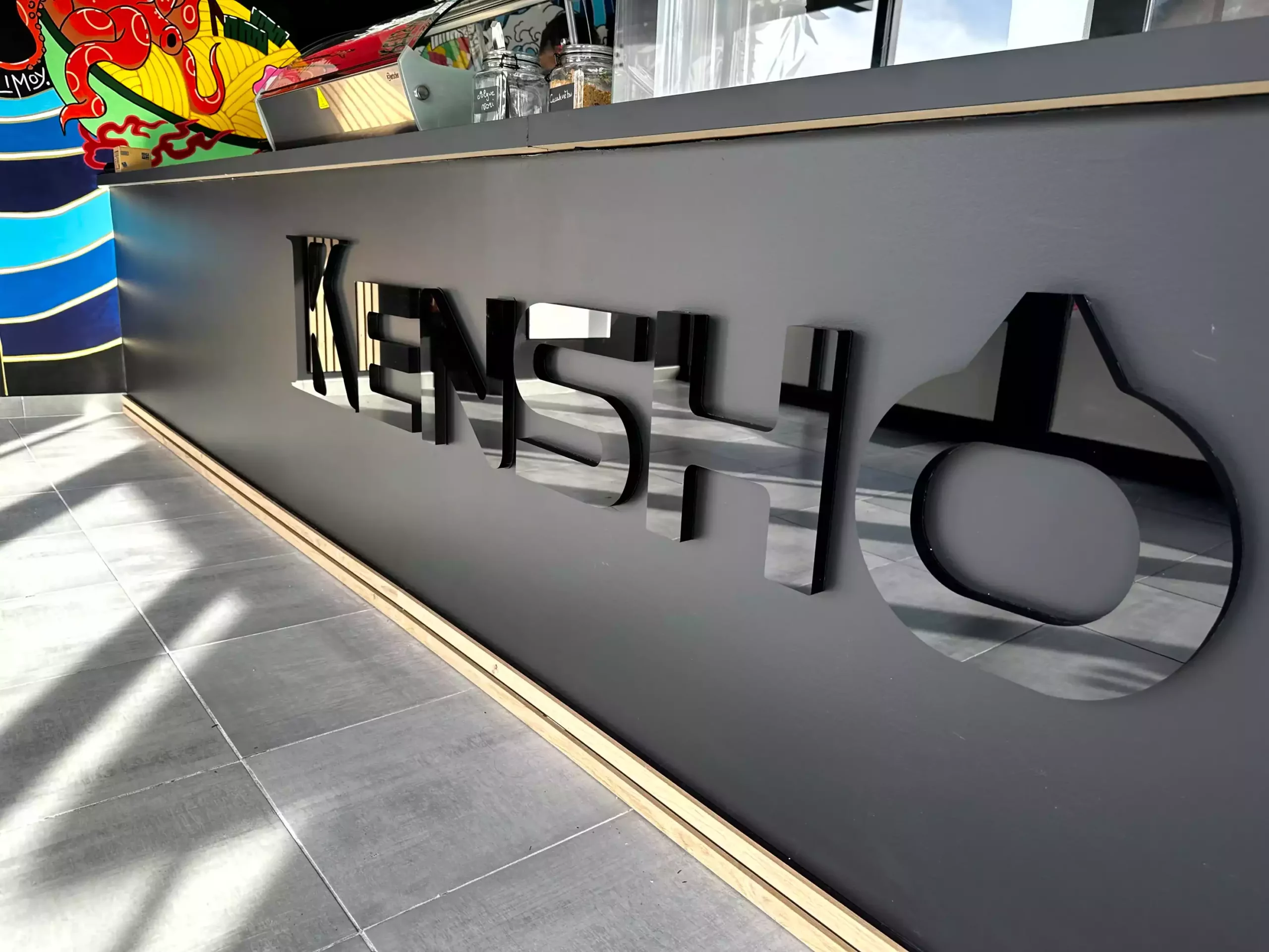 comptoir de service Kensho, Le goût de la tradition asiatique revisitée