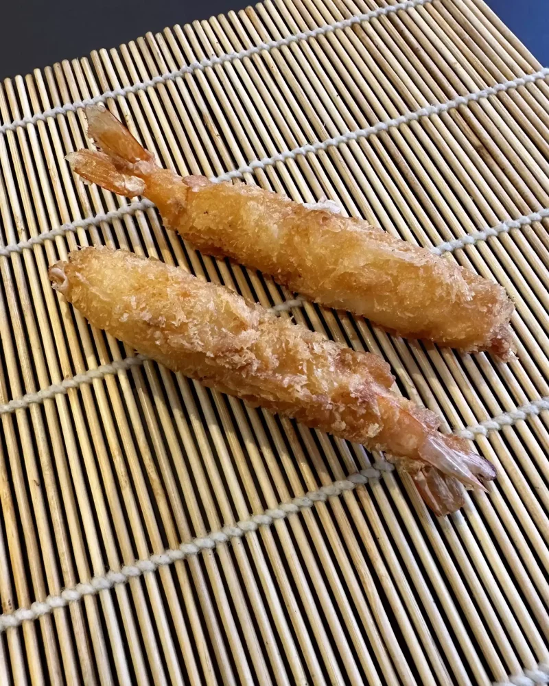 tempura crevette présent dans notre carte